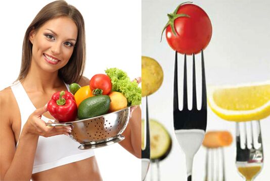 kilo kaybı için meyve ve sebzeler