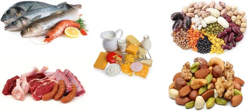Protein diyetinde protein ürünleri
